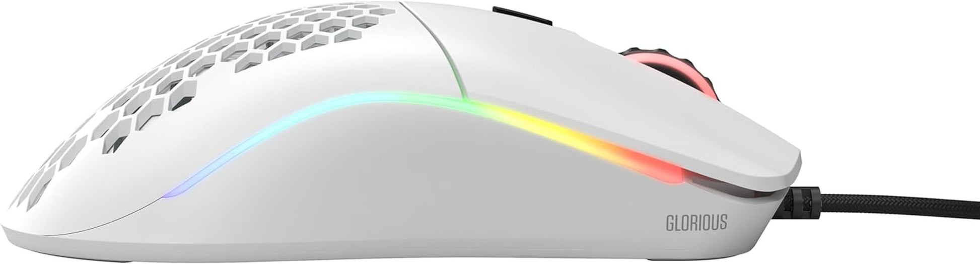 Model O Gaming Mouse - Superlight, RGB, Sensor Preciso, Blanco Mate