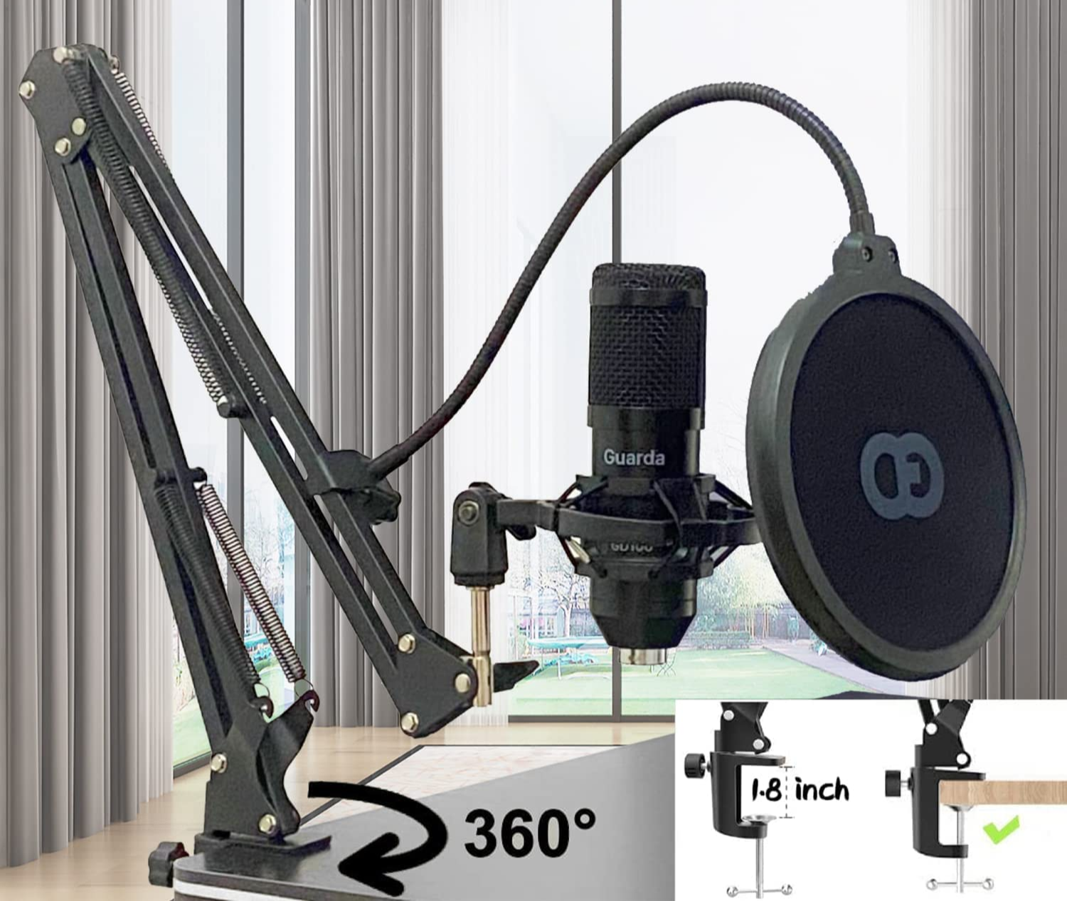 ProAudio GD100 Studio Mic Kit