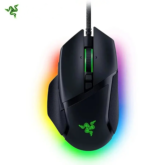 Razer Basilisk V3 - Ratón Gaming Personalizable con Ergonomía Avanzada y Sensor Óptico de 26K DPI