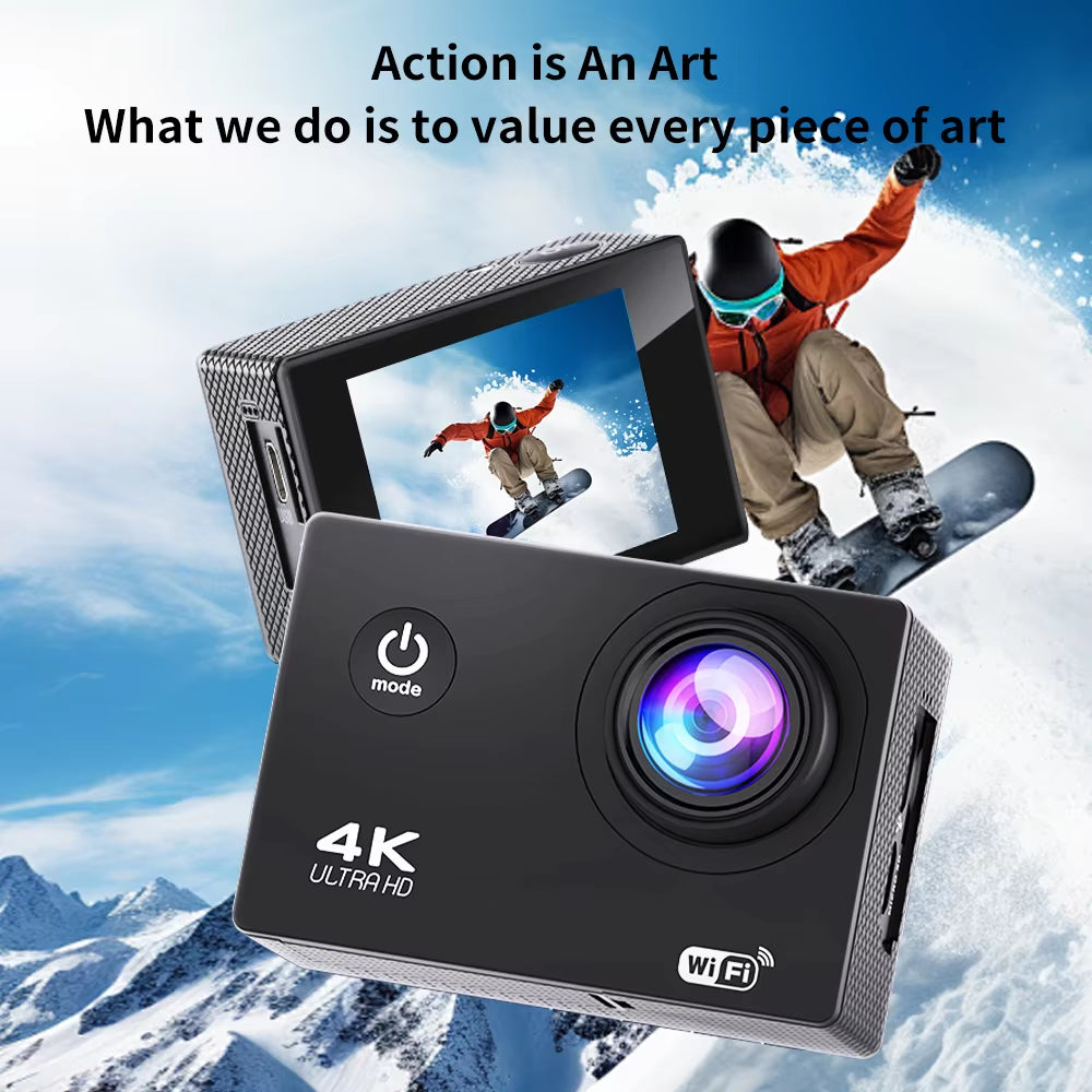 AquaPro 4K Action Camera Kit