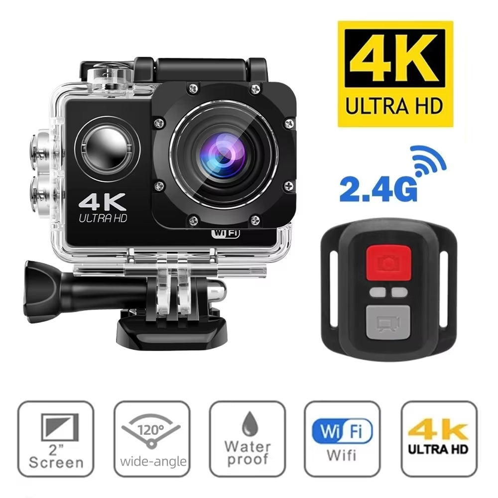 AquaPro 4K Action Camera Kit