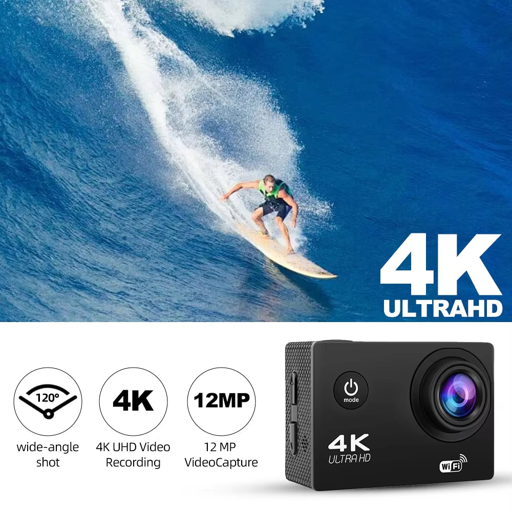 AquaPro 4K Action Camera Kit