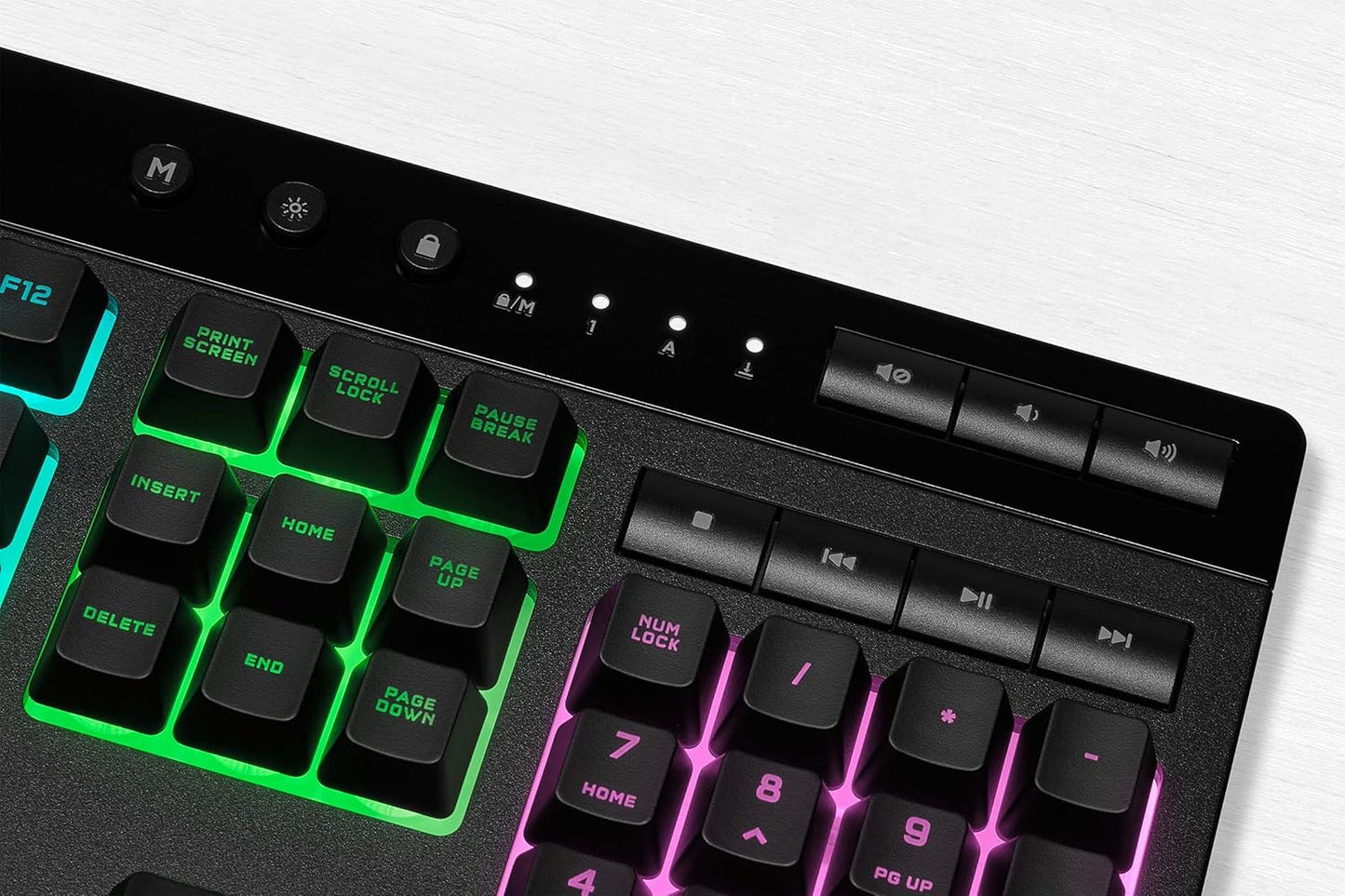 Teclado Gaming Corsair K55 RGB Pro - Retroiluminación RGB y Teclas Macro